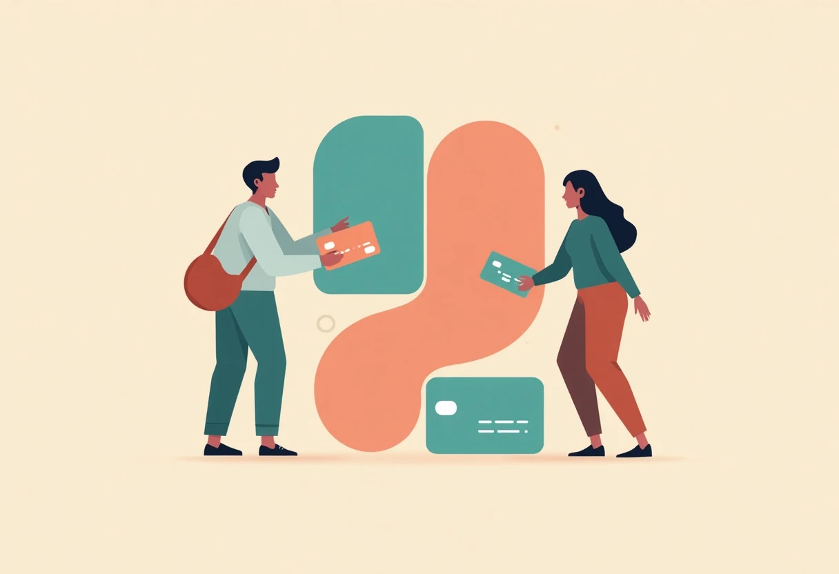 Freelancers comparing credit card options