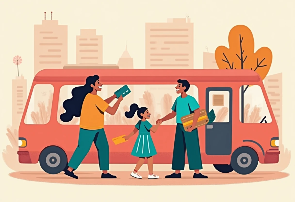 Ahorrando en transporte público con tarjeta de crédito